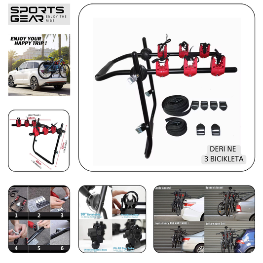 32. Mbajtese per 3 Biciklete per Makine