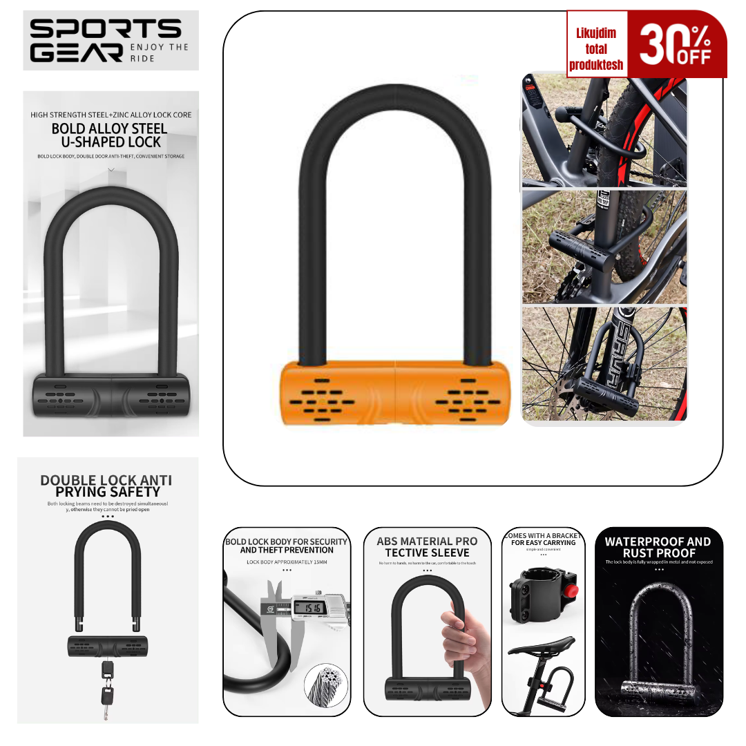 64. Dryn Biciklete U - Portokalli